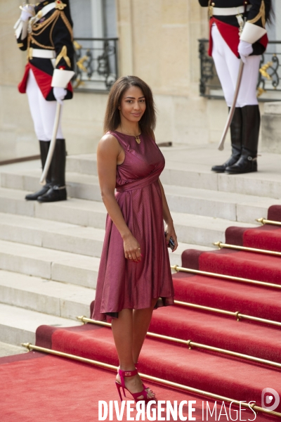 Arrivée des invités à la cérémonie d investiture d Emmanuel MACRON