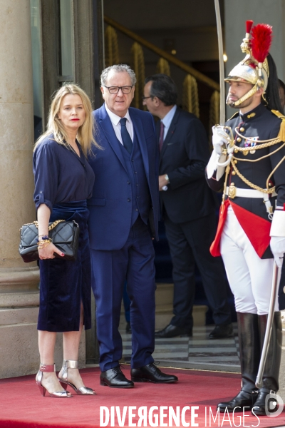 Arrivée des invités à la cérémonie d investiture d Emmanuel MACRON