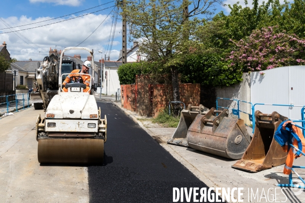 Chantier d extension du réseau de chaleur