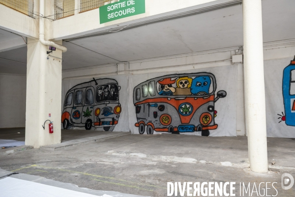 Des tifos pour les 35 ans des South Winners de Marseille