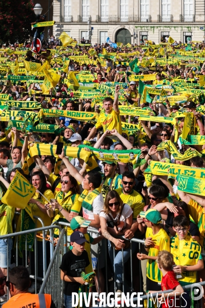 Retour de la Coupe de France à Nantes