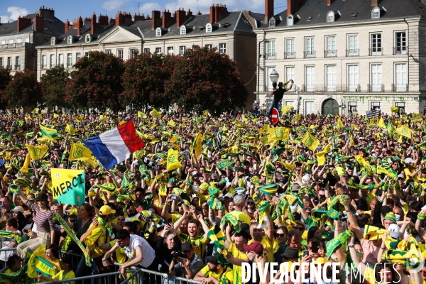 Retour de la Coupe de France à Nantes