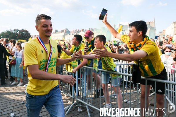 Retour de la Coupe de France à Nantes