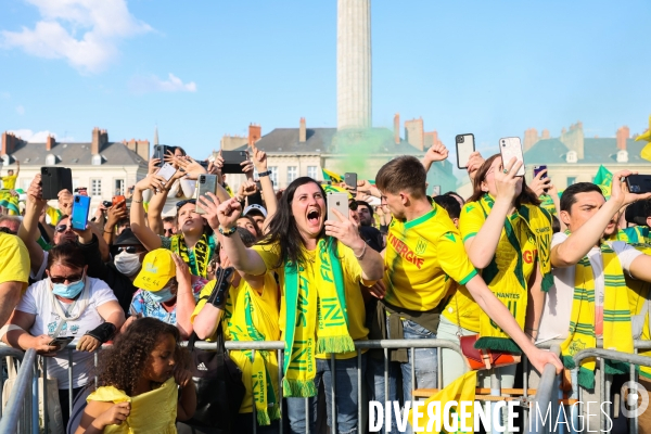 Retour de la Coupe de France à Nantes