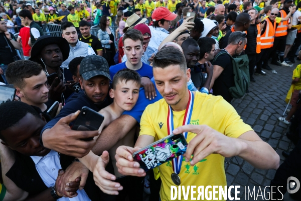 Retour de la Coupe de France à Nantes