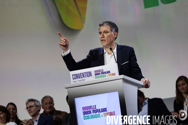 Lefgislatives 2022 - convention de la nouvelle union populaire ecologique et sociale