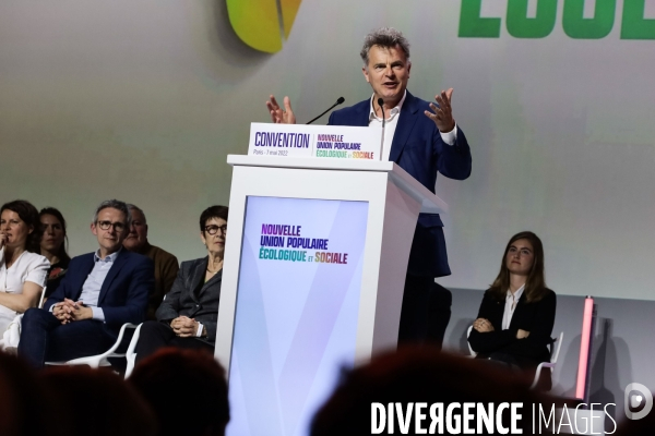 Lefgislatives 2022 - convention de la nouvelle union populaire ecologique et sociale