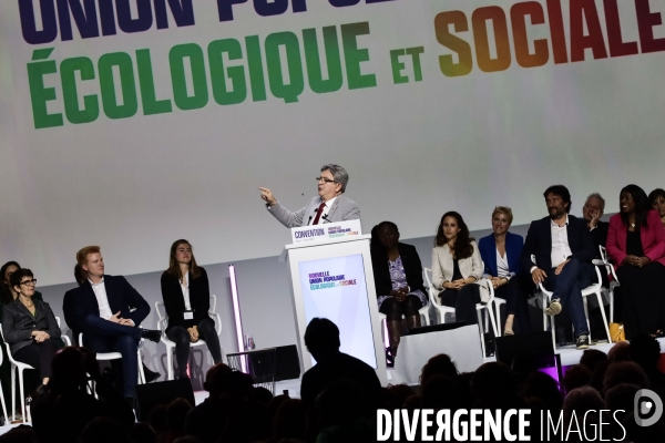 Lefgislatives 2022 - convention de la nouvelle union populaire ecologique et sociale