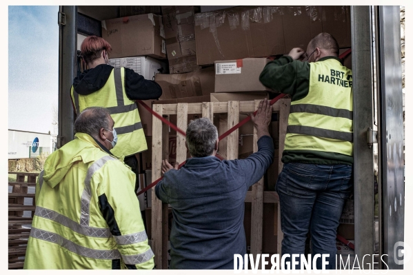 Amiens - Solidarité Ukraine Ecole de Logistique des transports