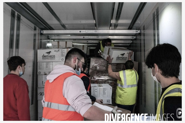 Amiens - Solidarité Ukraine Ecole de Logistique des transports