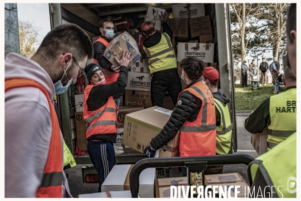 Amiens - Solidarité Ukraine Ecole de Logistique des transports