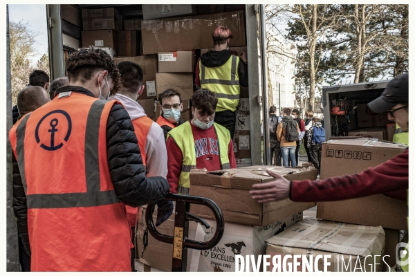 Amiens - Solidarité Ukraine Ecole de Logistique des transports