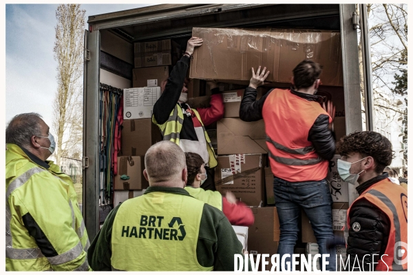 Amiens - Solidarité Ukraine Ecole de Logistique des transports