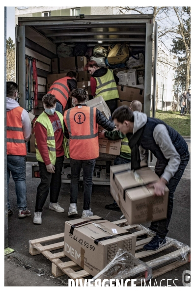 Amiens - Solidarité Ukraine Ecole de Logistique des transports