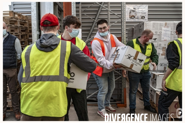 Amiens - Solidarité Ukraine Ecole de Logistique des transportsdes transports