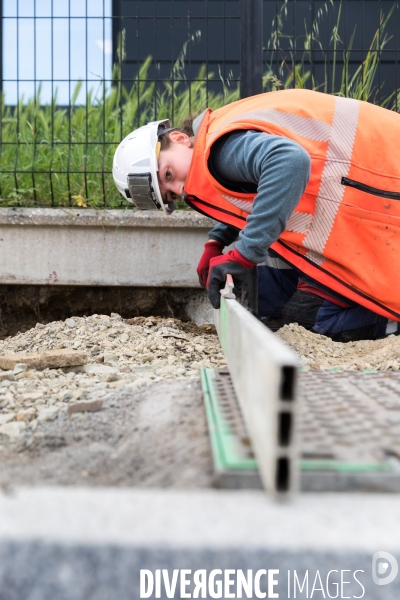 Réfection de voirie à Carquefou