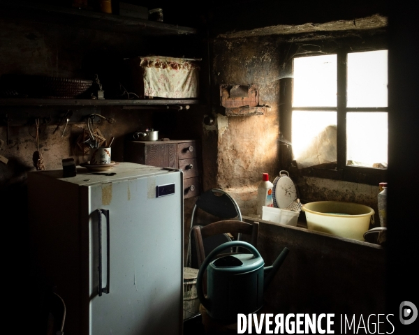 La Bogne, l ancienne ferme ardéchoise de Louisette et de sa mére Zoé.