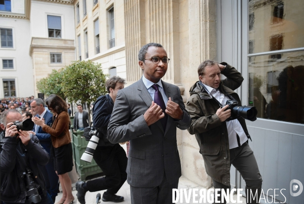 Passation de pouvoir entre jean michel blanquer et Pap Ndiaye