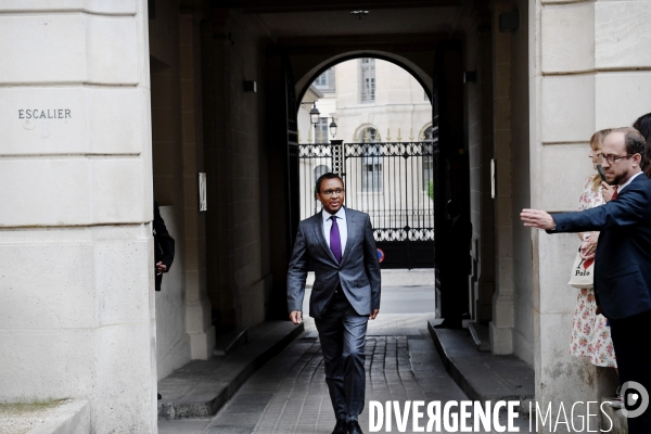 Passation de pouvoir entre jean michel blanquer et Pap Ndiaye