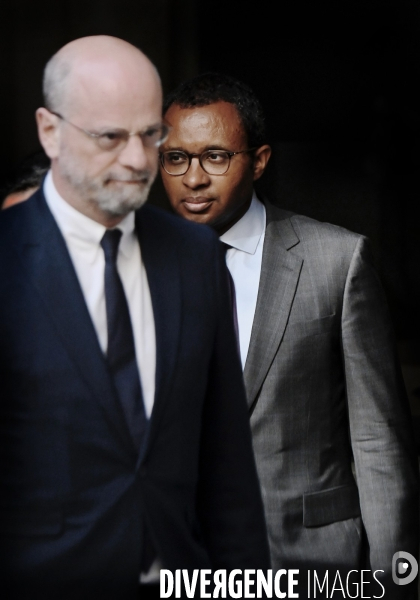 Passation de pouvoir entre jean michel blanquer et Pap Ndiaye