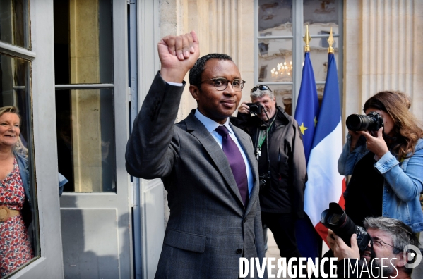 Passation de pouvoir entre jean michel blanquer et Pap Ndiaye