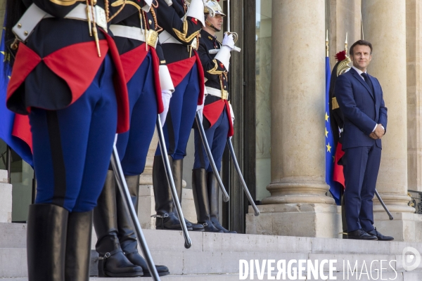 Emmanuel Macron reçoit Maia SANDU, Présidente de Moldavie.