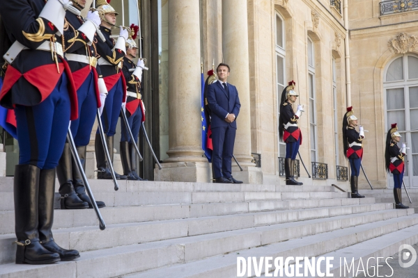 Emmanuel Macron reçoit Maia SANDU, Présidente de Moldavie.