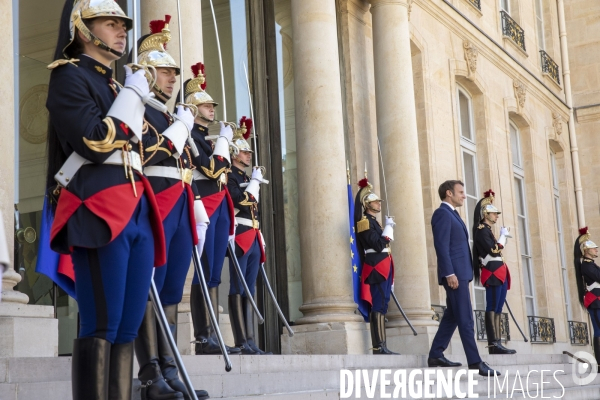 Emmanuel Macron reçoit Maia SANDU, Présidente de Moldavie.