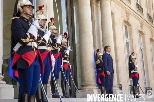 Emmanuel Macron reçoit Maia SANDU, Présidente de Moldavie.