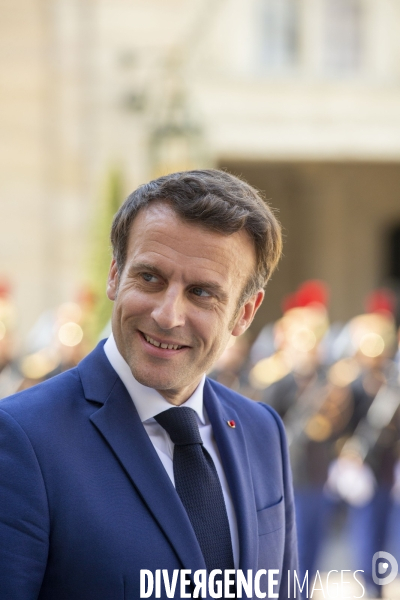 Emmanuel Macron reçoit Maia SANDU, Présidente de Moldavie.