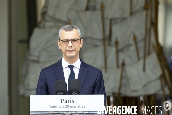 Alexis KOHLER annonce le nouveau gouvernement.