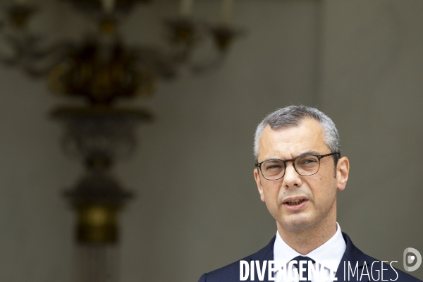 Alexis KOHLER annonce le nouveau gouvernement.