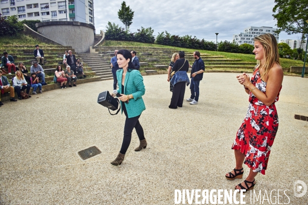 Legislatives : lancement de campagne Olivia Polski circo Paris 11