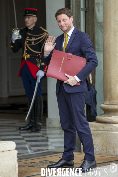 1er conseil des ministres du gouvernement Borne