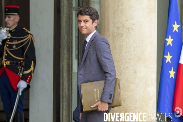 1er conseil des ministres du gouvernement Borne