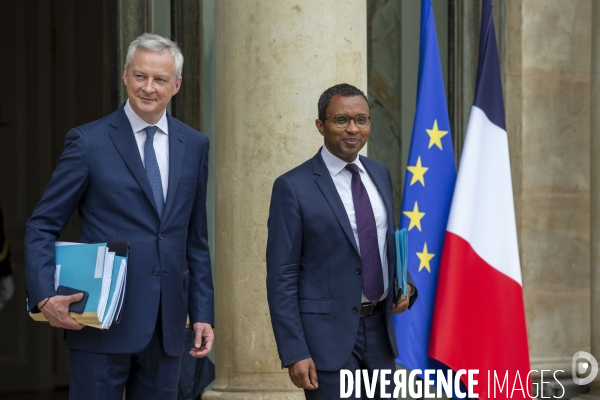 1er conseil des ministres du gouvernement Borne