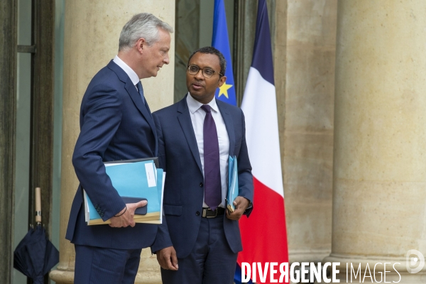 1er conseil des ministres du gouvernement Borne