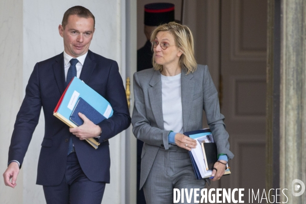 1er conseil des ministres du gouvernement Borne