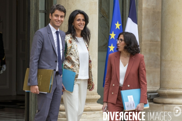 1er conseil des ministres du gouvernement Borne