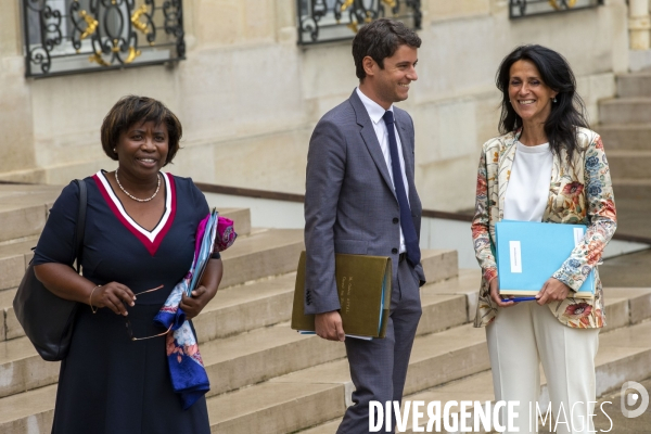 1er conseil des ministres du gouvernement Borne