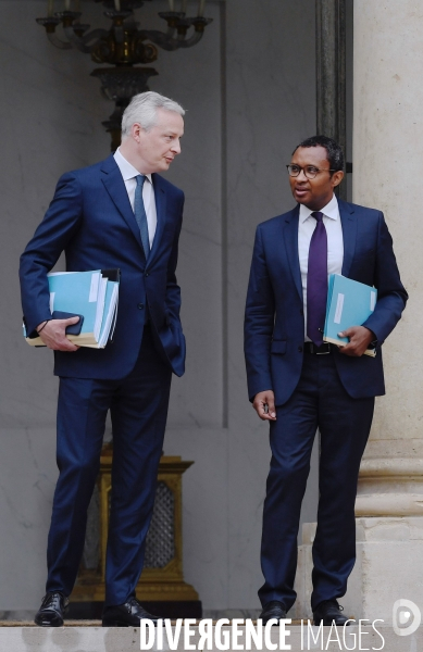 Bruno Le Maire avec Pap Ndiaye