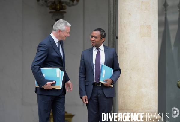 Bruno Le Maire avec Pap Ndiaye