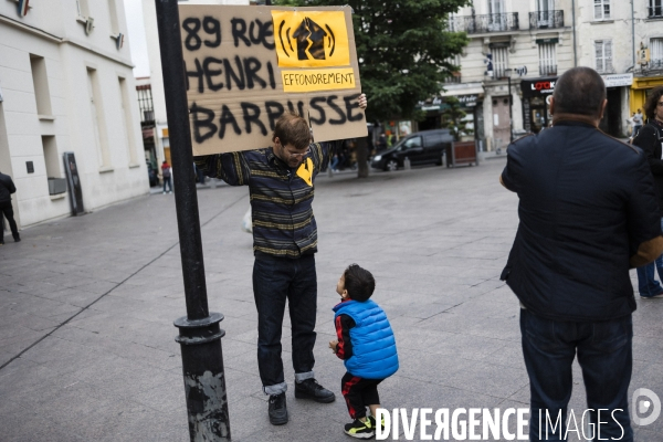Arrêté de Péril au 89 rue Henri Barbusse à Aubervilliers
