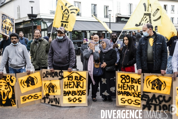 Arrêté de Péril au 89 rue Henri Barbusse à Aubervilliers