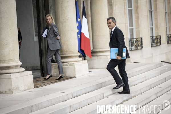 Premier conseil des ministres du gouvernement d Elisabeth Borne