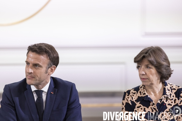 Premier conseil des ministres du gouvernement d Elisabeth Borne