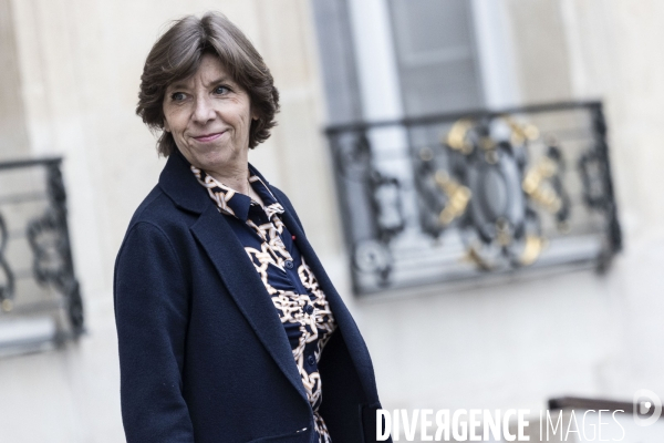 Premier conseil des ministres du gouvernement d Elisabeth Borne