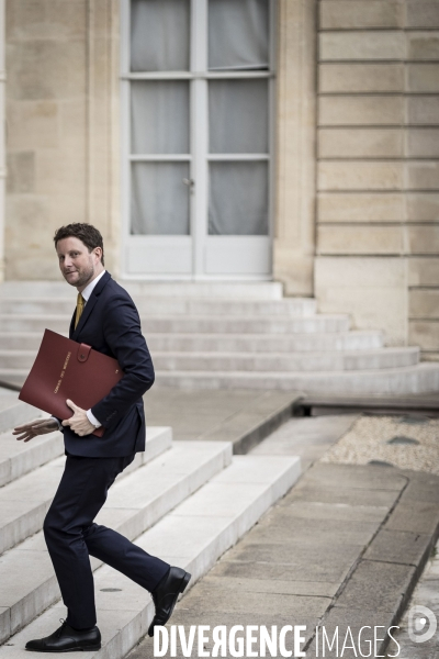 Premier conseil des ministres du gouvernement d Elisabeth Borne