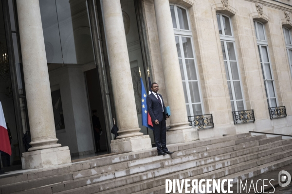 Premier conseil des ministres du gouvernement d Elisabeth Borne