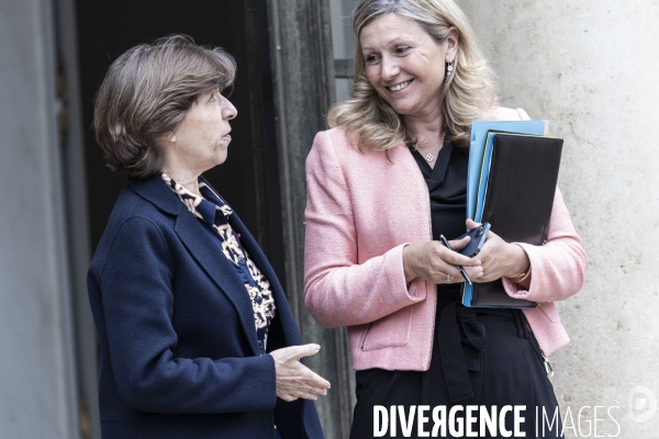 Premier conseil des ministres du gouvernement d Elisabeth Borne